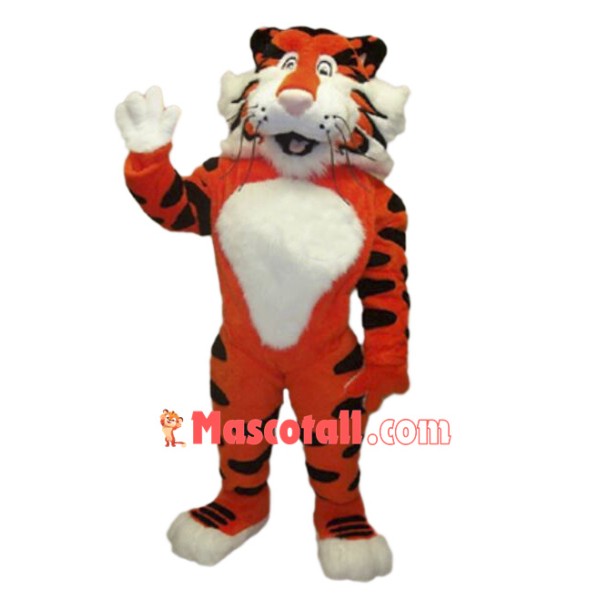 Friendly Lightweight Tiger Mascot Costume