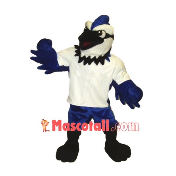 Fierce Lightweight Blue Jay Mascot Costume