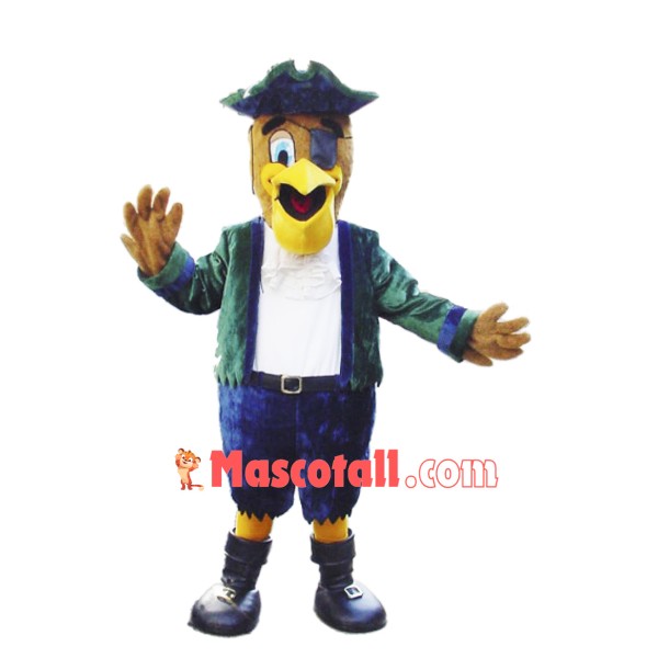 Pirate Pelican Mascot Costume