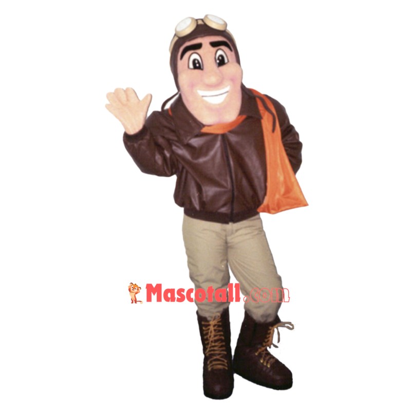 Top Quality Pilot Mascot Costume