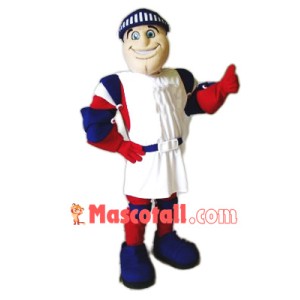 Happy Knight Mascot Costume