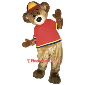 Happy Lightweight Bear Mascot Costume