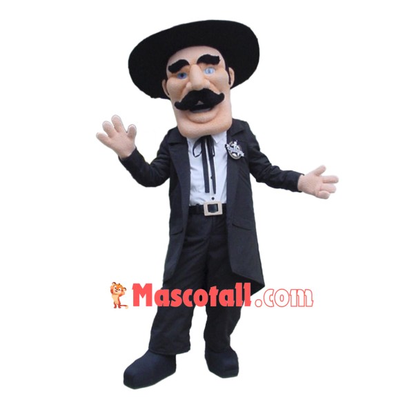 Gentleman Mascot Costume Free Shipping