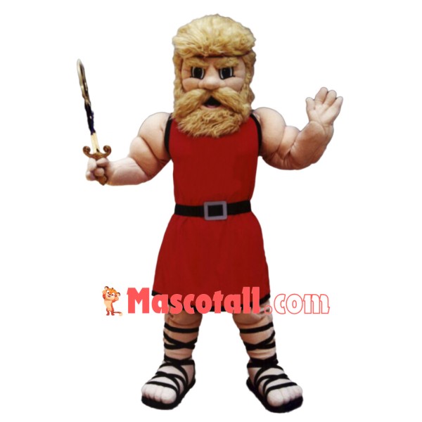 Power Muscle Man Mascot Costume