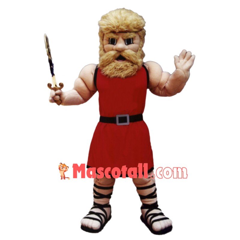 Power Muscle Man Mascot Costume