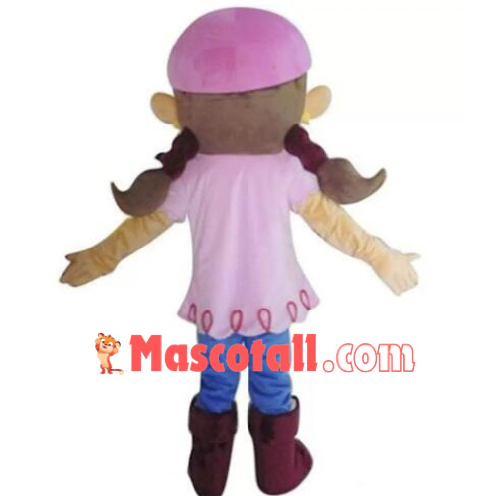 Pirate Izzy Mascot Costume