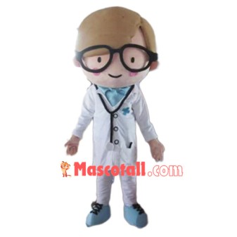 Man Doctor Mascot Costume