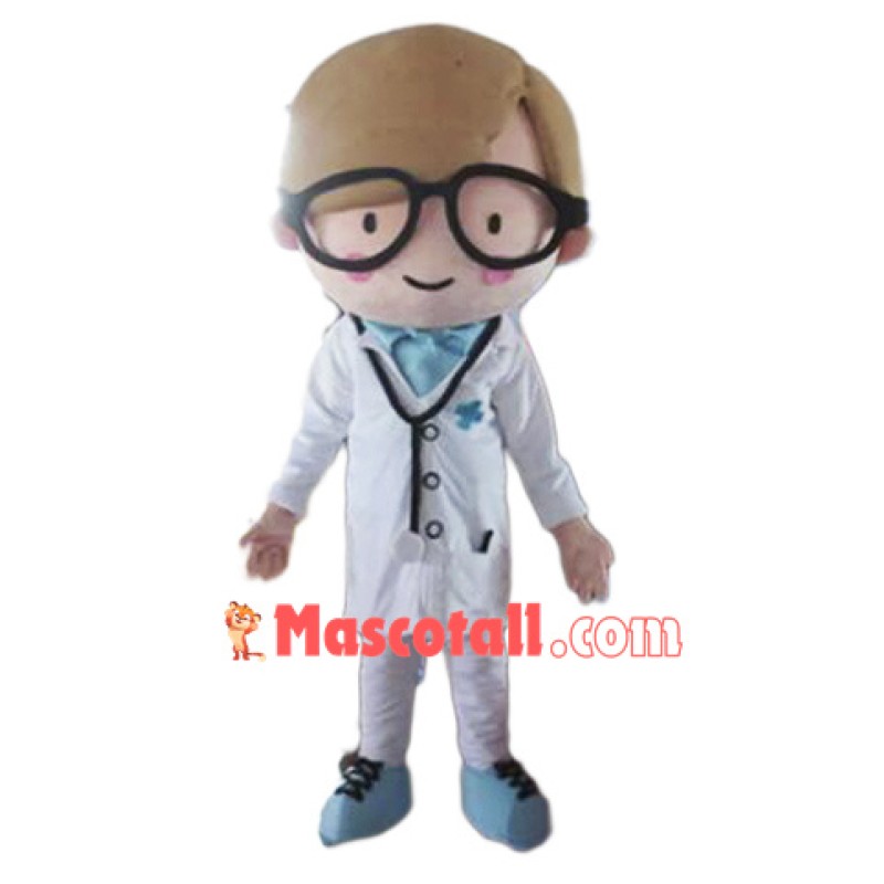 Man Doctor Mascot Costume