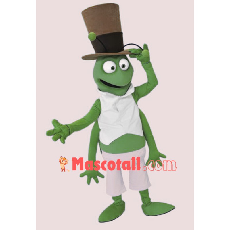Happy Lightweight Grasshopper Mascot Costume