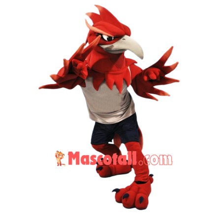 Fierce Phoenix Mascot Costume