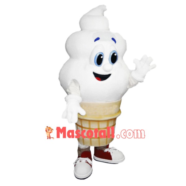 Happy Lightweight Ice Cream Mascot Costume