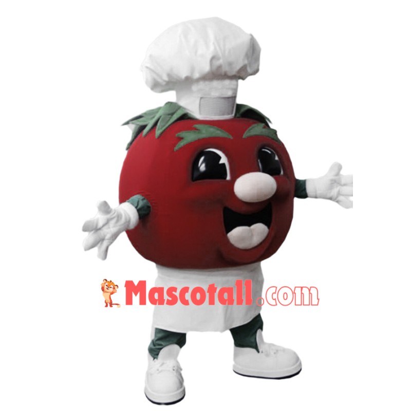 Chef Tomato Mascot Costume