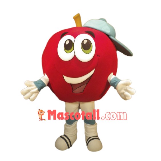Happy Lightweight Apple Mascot Costume