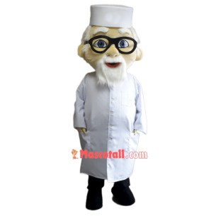 Old Doctor Mascot Costume