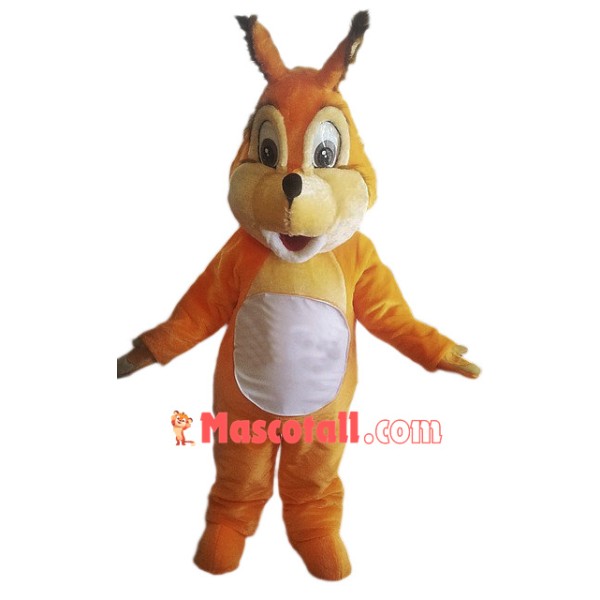 Friendly Animal Squirrel Mascot Costume