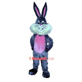 Happy Lightweight Bunny Rabbit Mascot Costume