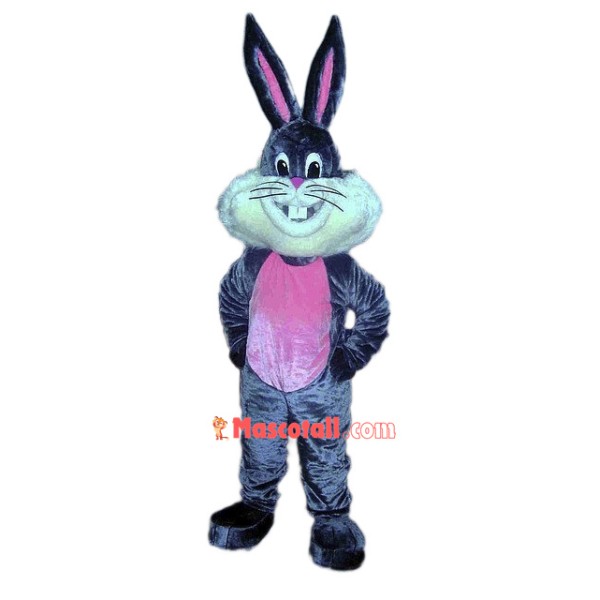Happy Lightweight Bunny Rabbit Mascot Costume