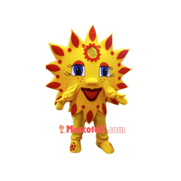 High Quality Sun Mascot Costume