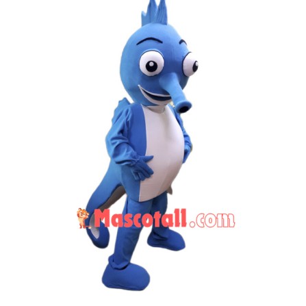 Happy Sea Horse Mascot Costume