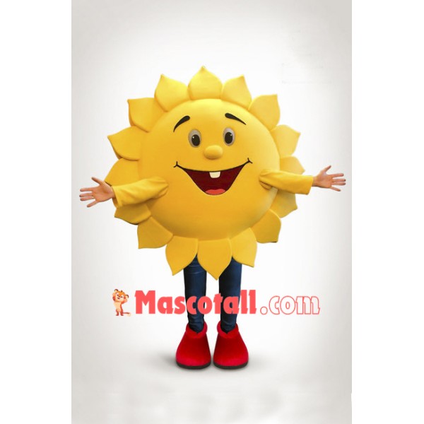 Sunflower Mascot Costume