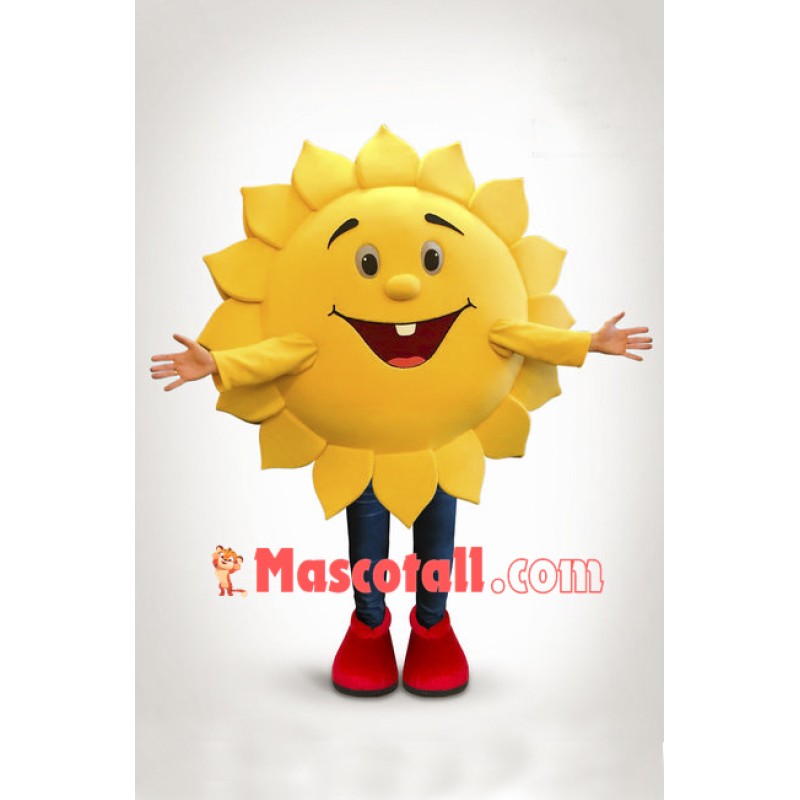 Sunflower Mascot Costume