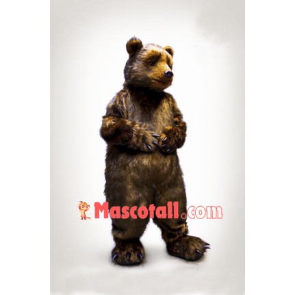 Top Quality Brown Bear Mascot Costume