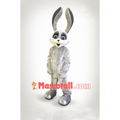 Smiling Bunny Mascot Costume