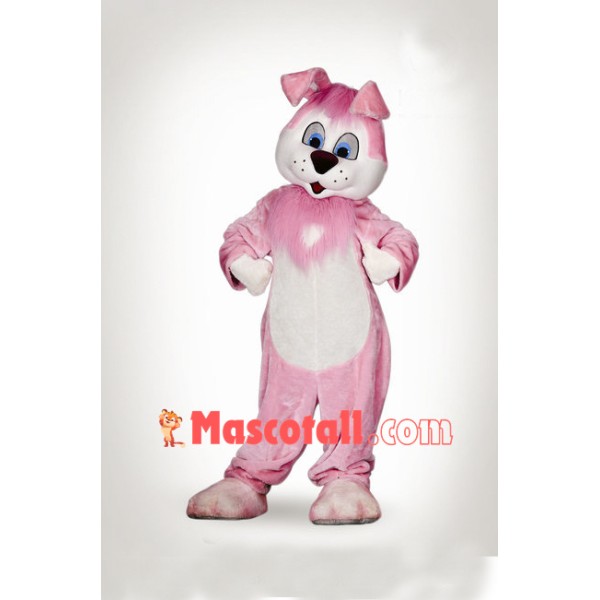 Cute Pink Rabbit Mascot Costume