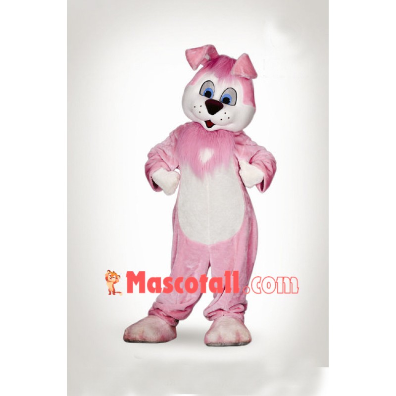 Cute Pink Rabbit Mascot Costume