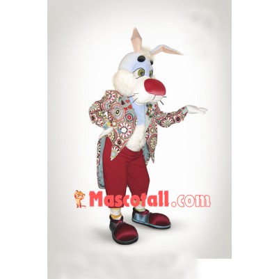 Gent Rabbit Mascot Costume