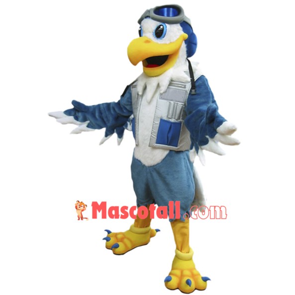 Pilot Eagle Mascot Costume