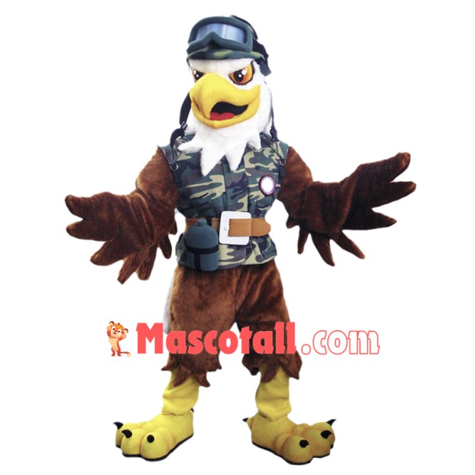 Army Eagle Mascot Costume