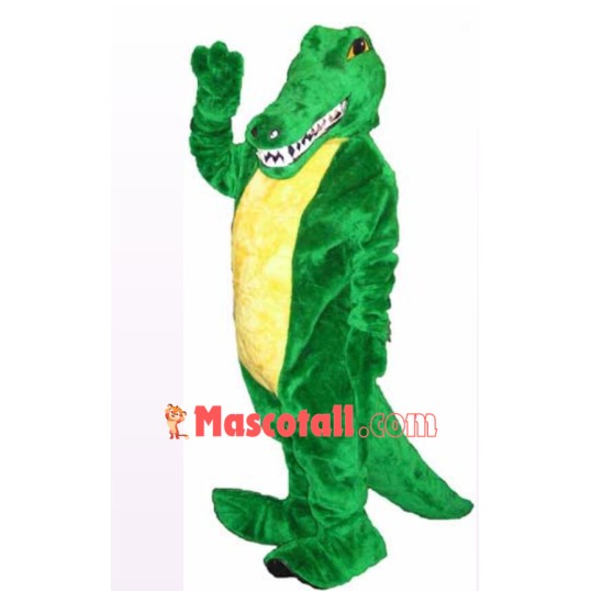 Friendly Alligator Mascot Costume