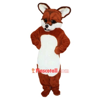 Fierce Fox Mascot Costume