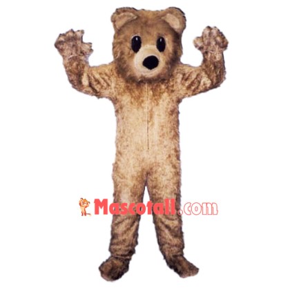 Friendly Furry Bear Mascot Costume