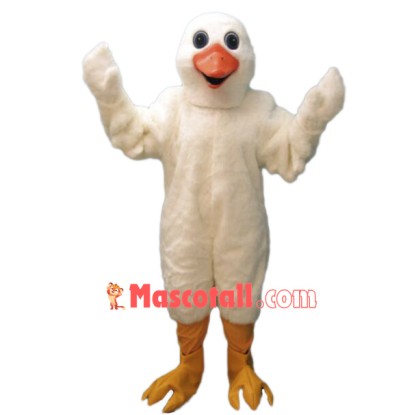 White Goose Mascot Costume