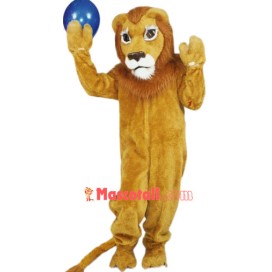 Proud Lion Mascot Costume