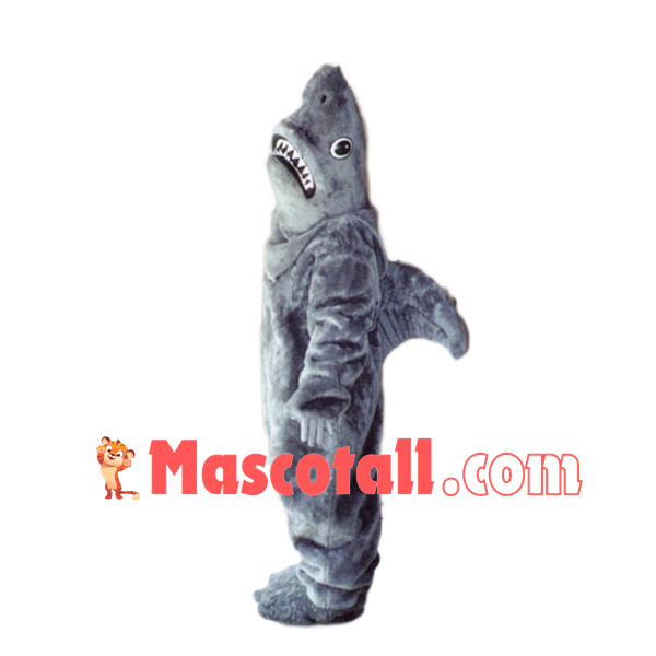 Fierce Ocean Shark Mascot Costume