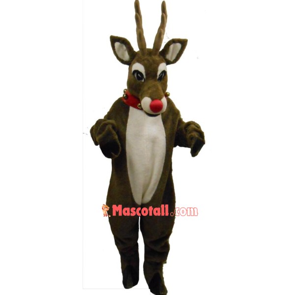 Deluxe Rudolph Reindeer Mascot Costume