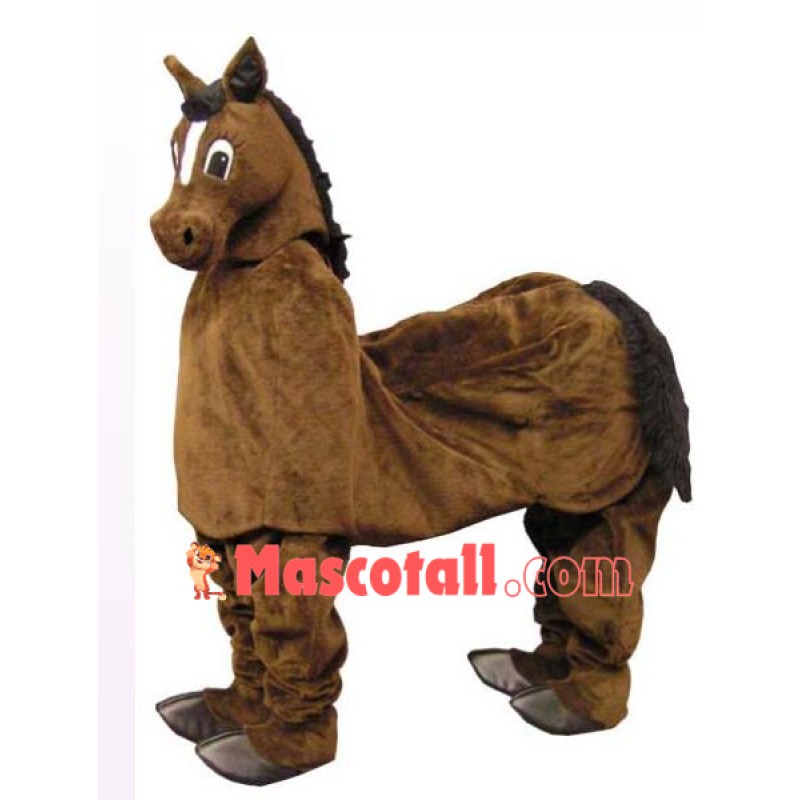 2 Person Horse Mascot Costume