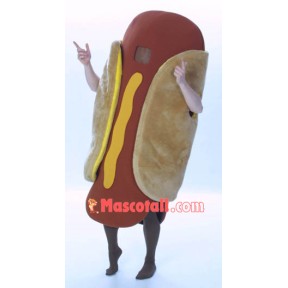 Top Quality Hot Dog Mascot Costume