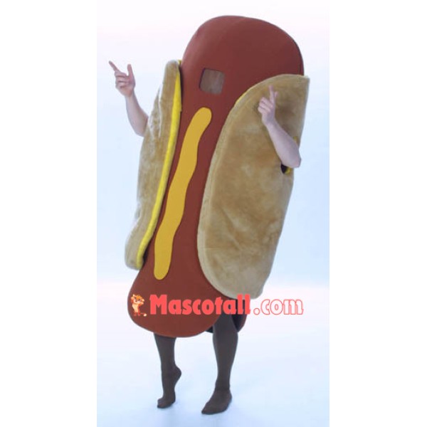 Top Quality Hot Dog Mascot Costume