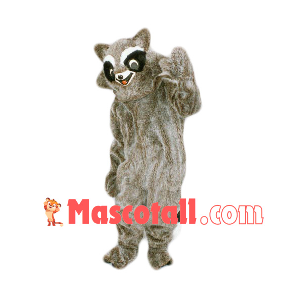 Friendly Raccoon Mascot Costume