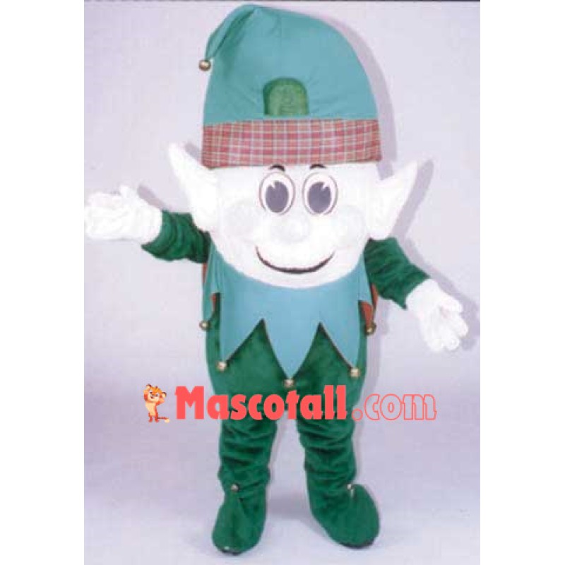 Christmas Elf Mascot Costume