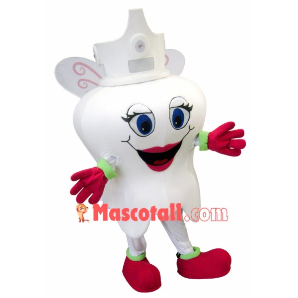 Cute Tooth Mascot Costume