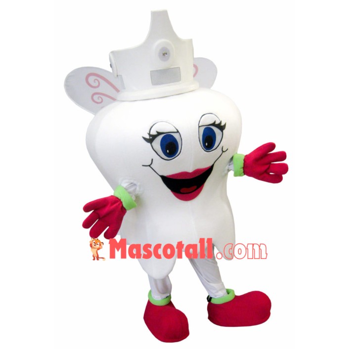 Cute Tooth Mascot Costume