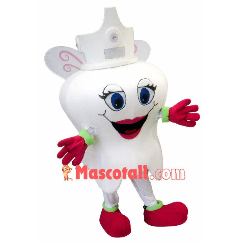 Cute Tooth Mascot Costume