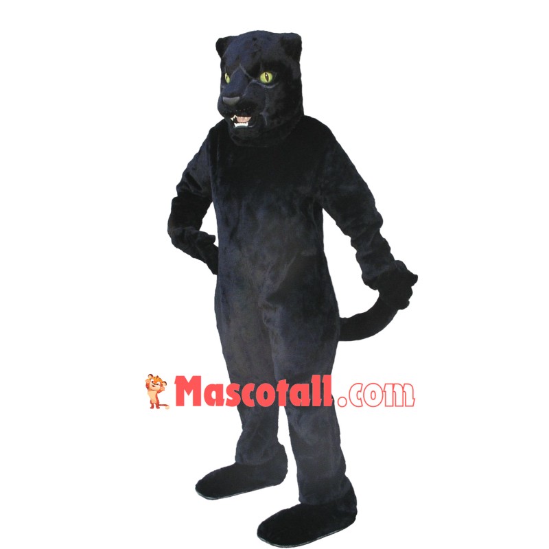 Fierce Lightweight Black Panther Mascot Costume