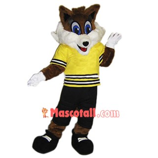 Sport Fox Mascot Costume
