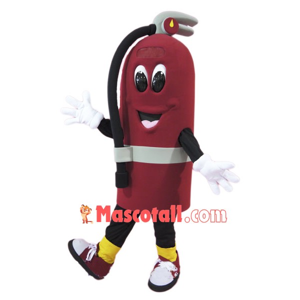 Fire Extinguisher Mascot Costume